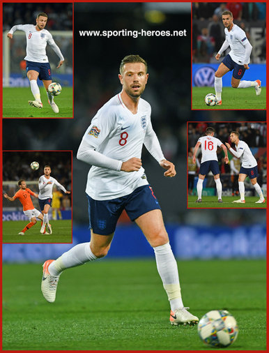 Jordan Henderson - England - 2019 UEFA Nations League Finals.