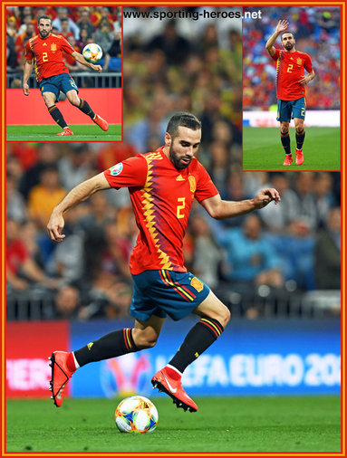 Daniel CARVAJAL - Spain - EURO 2020 qualifying games.