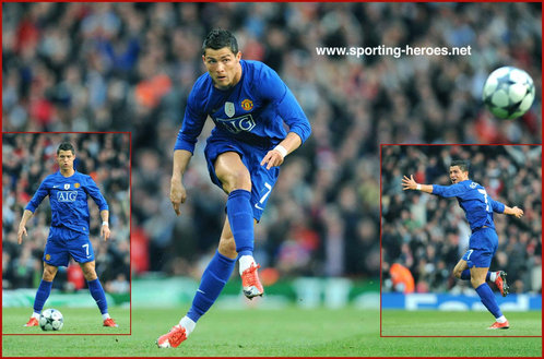 Cristiano Ronaldo - Manchester United - 2009 Champions League semi final winner.