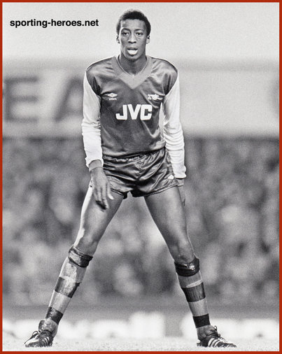 Chris Whyte - Arsenal FC - League appearances.