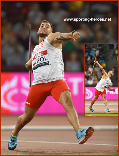 Marcin KRUKOWSKI - Poland - Silver medal at 2018 Athletics World Cup.