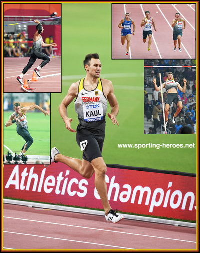 Niklas KAUL - Germany - Decathlon Gold medal at 2019 World Champs.