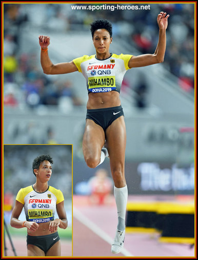 Malaika  MIHAMBO - Germany - 2019 World Championship long jump gold medal