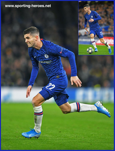 Christian PULISIC - Chelsea FC - 2019/2020 Champions League Matches.