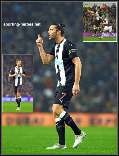 Andy Carroll - Newcastle United - League Appearances