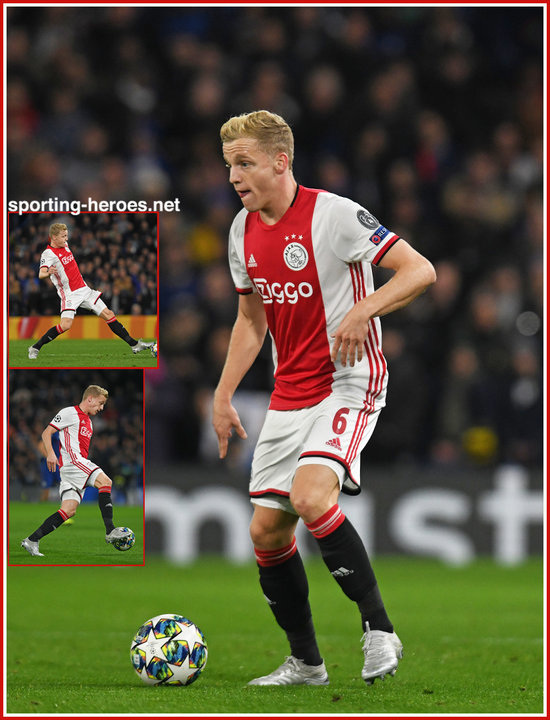 Champions League 19 20 2019 2020 Sticker 507 Donny Van de Beek Ajax Amsterdam 