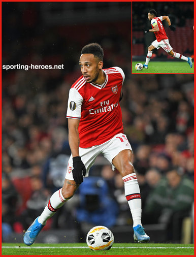 Pierre-Emerick AUBAMEYANG - Arsenal FC - 2019/2020 Europa League.