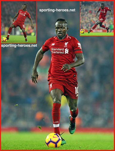 Sadio  MANE - Liverpool FC - 2019 Champions League Finalist.
