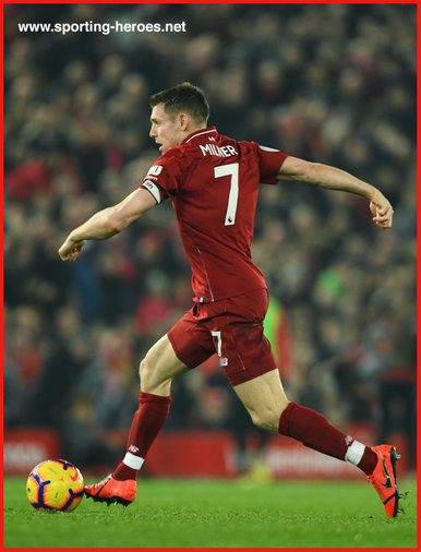 James Milner - Liverpool FC - 2019 Champions League Finalist.