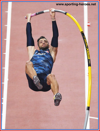 Valentin LAVILLENIE - France - Sixth at 2019 World Championships.