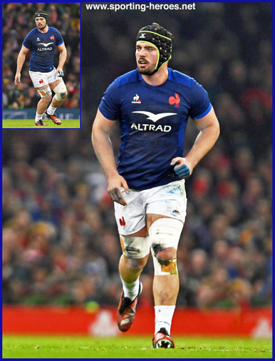 Greg ALLDRITT - France - International Rugby Union Caps.