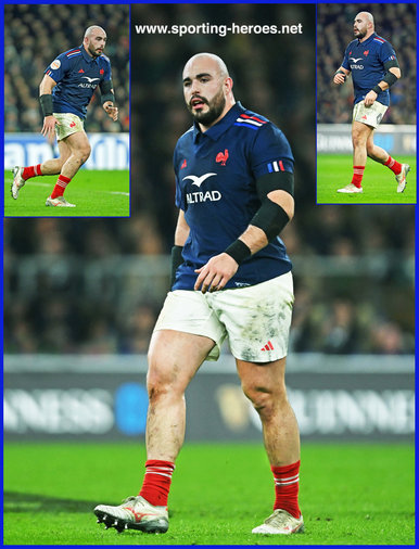 Jean-Baptiste  GROS - France - International Rugby Union Caps.