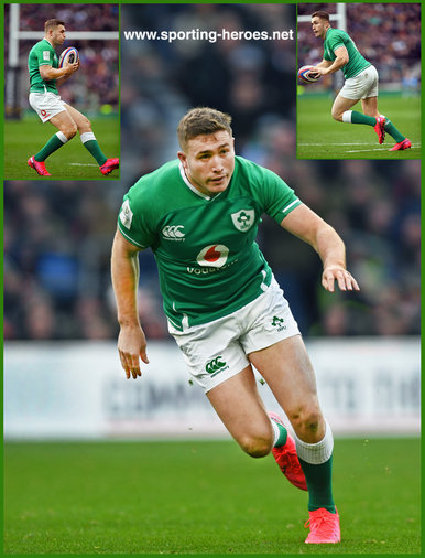 Jordan LARMOUR - Ireland (Rugby) - International Rugby Union Caps.