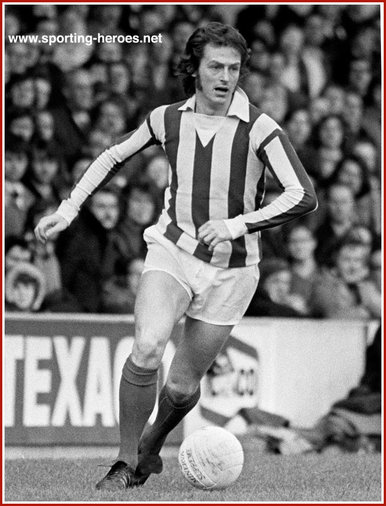 Jimmy Robertson - Stoke City FC - League appearances.