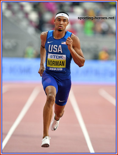 Michael NORMAN - U.S.A. - 2019 World Championships.