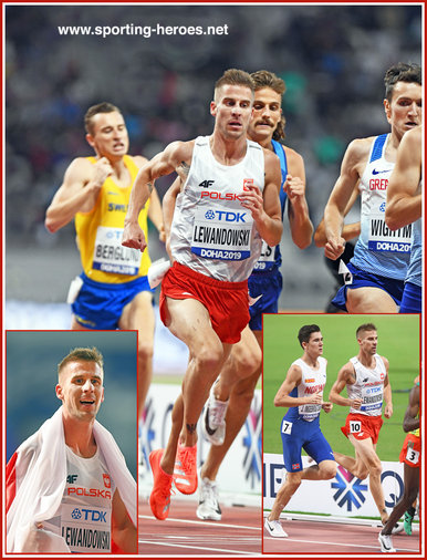 Marcin Lewandowski - Bronze medal in 1500m at 2019 World Championships.