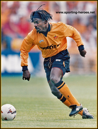 Tony Daley - Wolverhampton Wanderers - League Appearances