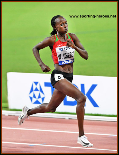 Winny CHEBET - Kenya - 1500m finalist at 2019 World Championships
