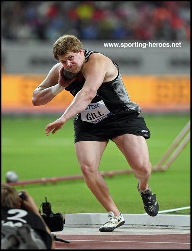 Jacko GILL - New Zealand - Seventh at 2019 & 2022 World Championships.