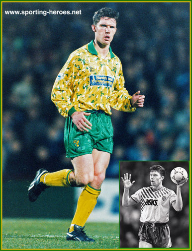 Colin WOODTHORPE - Norwich City FC - League appearances.