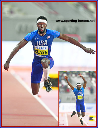 Will CLAYE - U.S.A. - 4th. silver medal at a Major Championships