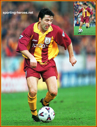 Dean Saunders - Bradford City FC - League appearances.