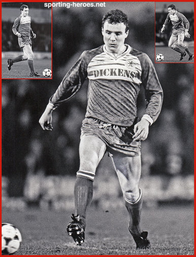 Paul KERR - Middlesbrough FC - League appearances.