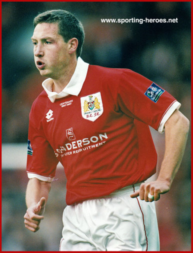 Kevin  NUGENT - Bristol City FC - League appearances.