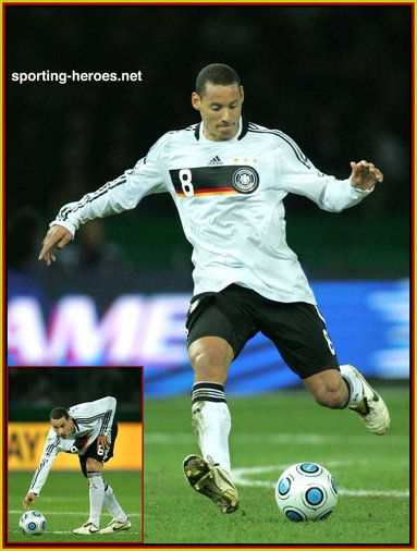 Jermaine Jones - U.S.A. - Intenational games for Germany