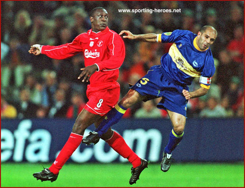 Emile Heskey - Liverpool FC - UEFA Cup Final 2001.