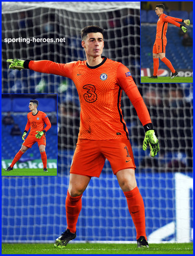 Kepa ARRIZABALAGA - Chelsea FC - 2020-2021 Champions League games.