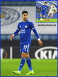 Ayoze PEREZ - Leicester City FC - Europa League games.
