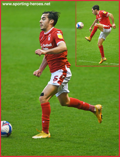 Yuri RIBEIRO - Nottingham Forest - League Appearances