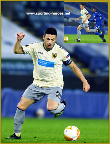 Konstantinos GALANOPOULOS - AEK Athens - Europa League games 2020.