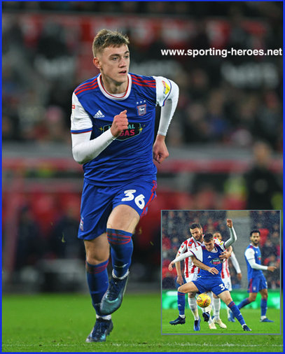 Jack LANKESTER - Ipswich Town FC - League Appearances
