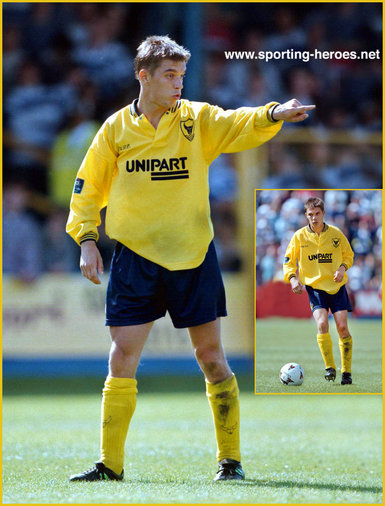 Bobby Ford - Oxford United - League appearances.