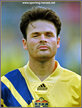 Anders LIMPAR - Sweden - International matches for Sweden.