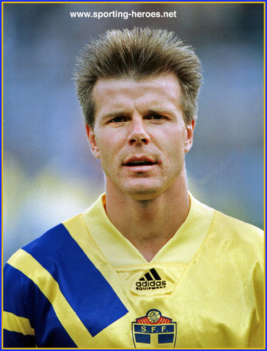 Roland Nilsson - Sweden - International matches for Sweden.