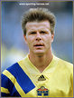 Roland NILSSON - Sweden - International matches for Sweden.