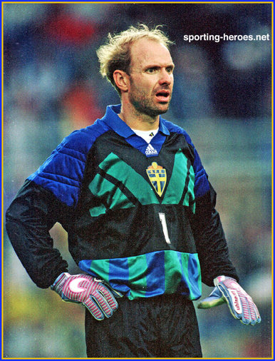 Thomas Ravelli - Sweden - International matches for Sweden.