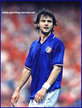 Giuseppe GIANNINI - Italian footballer - International matches for Italy.