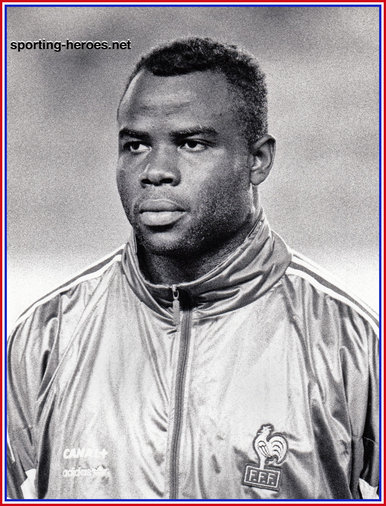 Basile Boli - France - International matches for France.