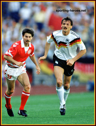 Jurgen Kohler - Germany - 1988 European Championships.