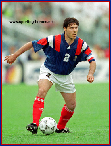Manuel Amoros - France - 1992 European Championships.