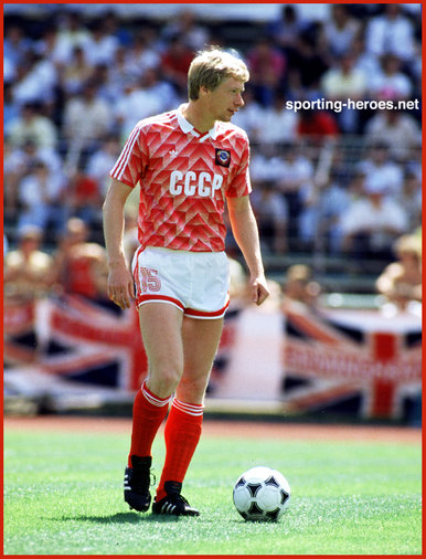 Alexei Mikhailichenko - Russia - 1988 European Football Championships.