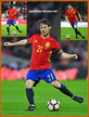 David SILVA - Spain - 2018 World Cup qualifying games.