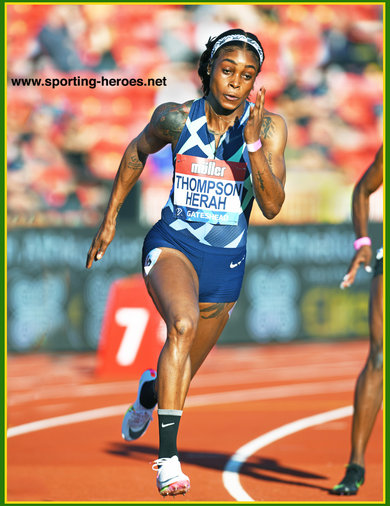 Elaine THOMPSON-HERAH - Jamaica - 2020 Olympic Games Golds, Diamond League wins.