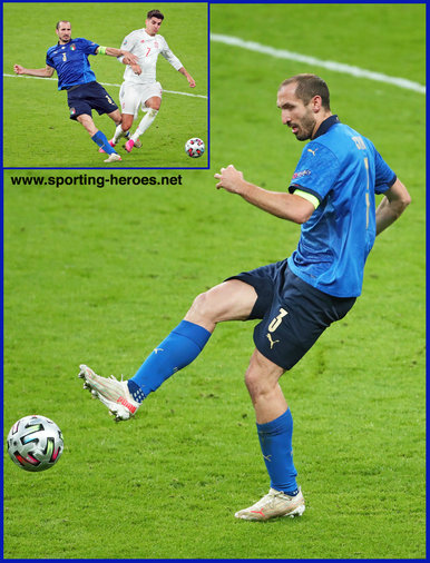 Giorgio Chiellini - Italian footballer - 2020 European Football Championship.