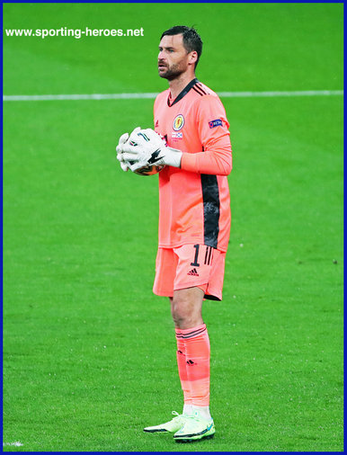 David Marshall - Scotland - 2020 European Football Championship.