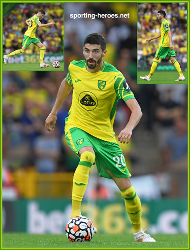 Pierre LEES-MELOU - Norwich City FC - League Appearances